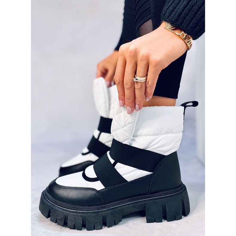 Ženske čizme za snijeg Uffie White bijela 1