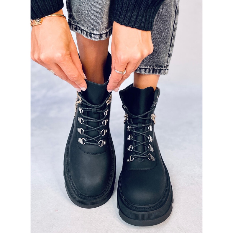 Hudson crne trapper čizme crno 1