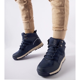 Blue Big Star KK274611 Mornaričke čizme plava 1