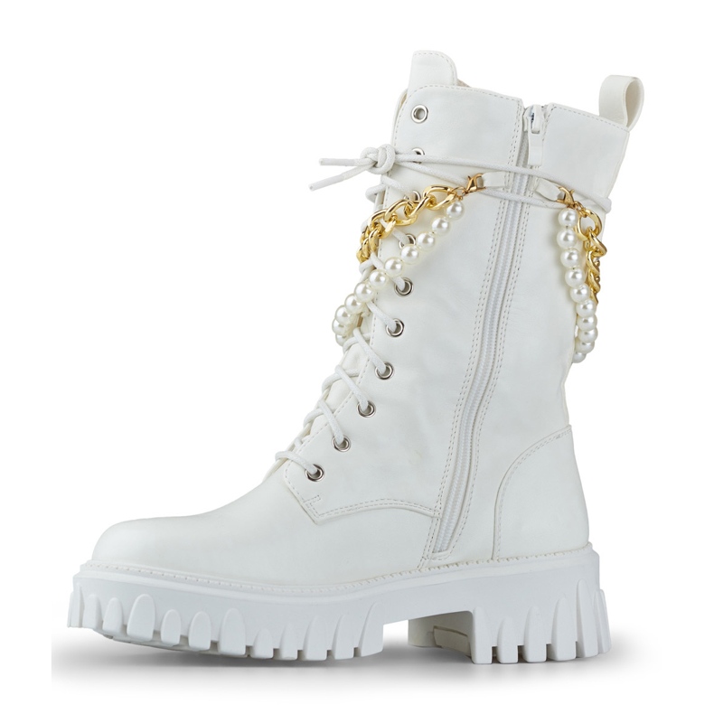 Bijele ženske torbe s ukrasom koji se može odvojiti bijela 1