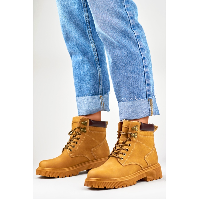 Klasične ženske Camel čizme smeđa 2