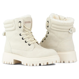 Bež izolirane ženske planinarske čizme 1