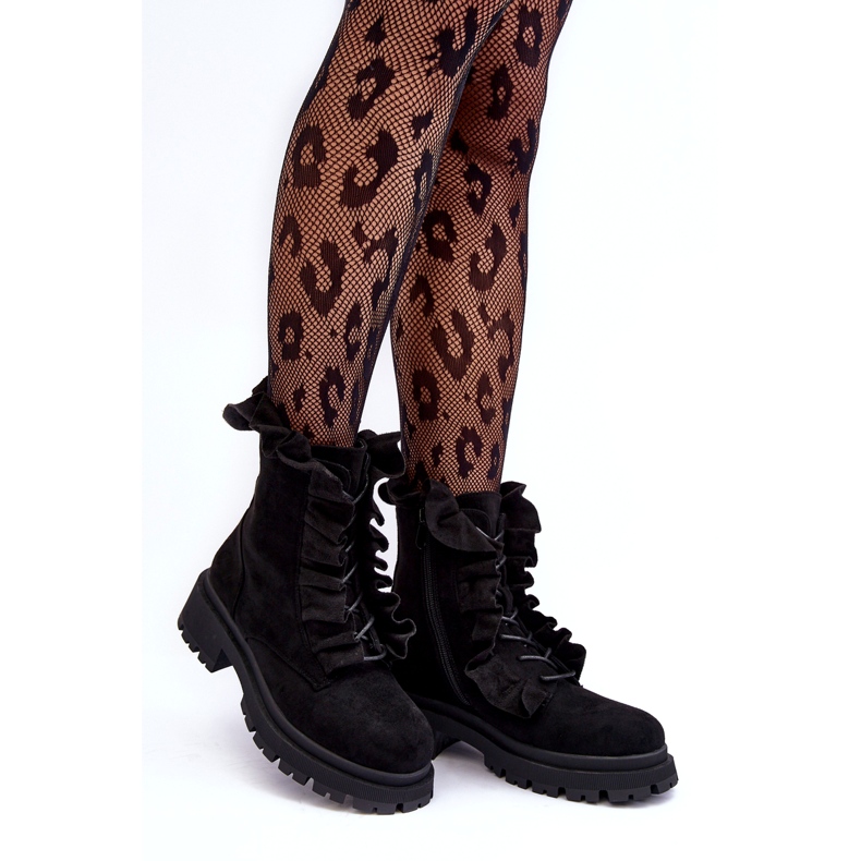 Seastar Robuci izolirani ravne čizme su crne crne crna 2