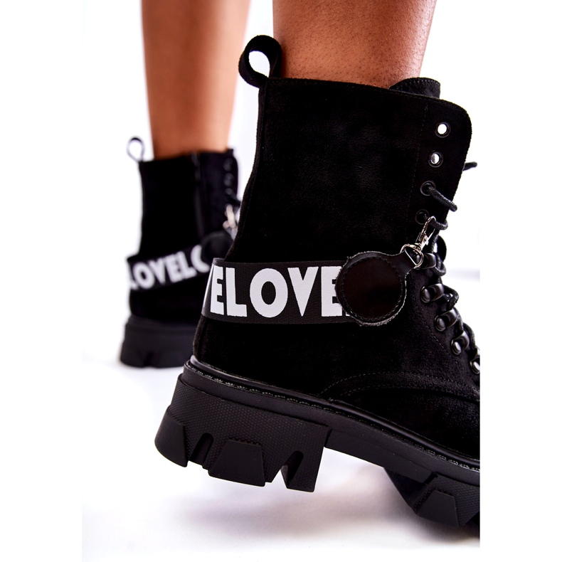 Seastar Visoke čizme od brušene kože s izolacijom, crne crna 4