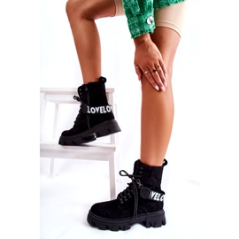 Seastar Visoke čizme od brušene kože s izolacijom, crne crna 3