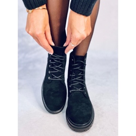 Čizme na vezanje Vecna ​​​​Black crna 1