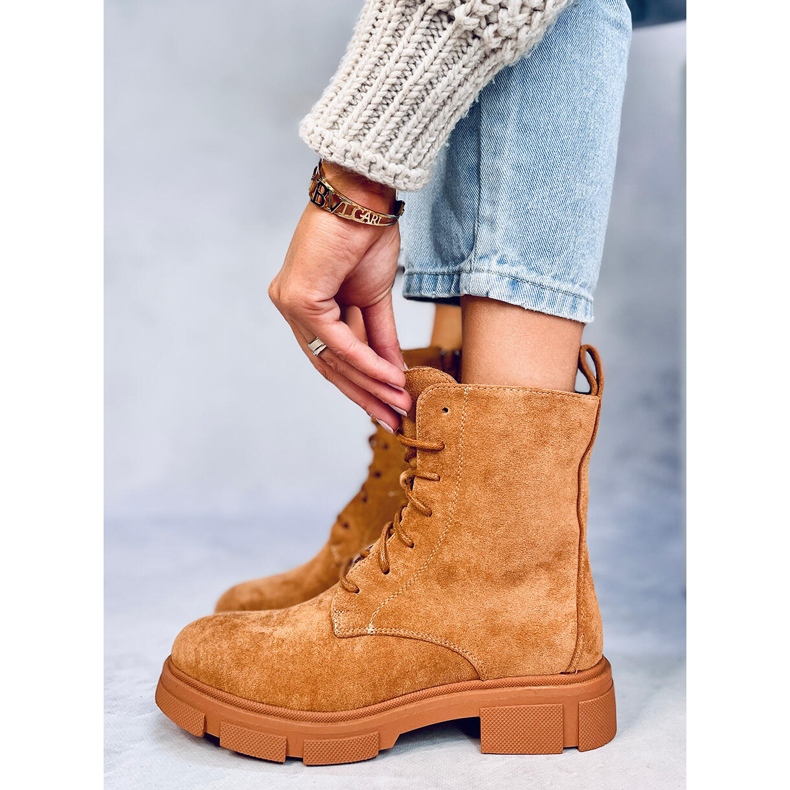 Zoe Camel radnice na vezice smeđa 1