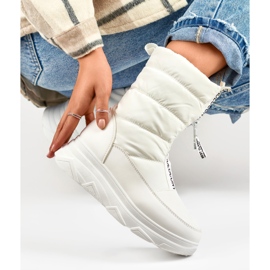 Ženske bijele sportske čizme za snijeg bijela 1