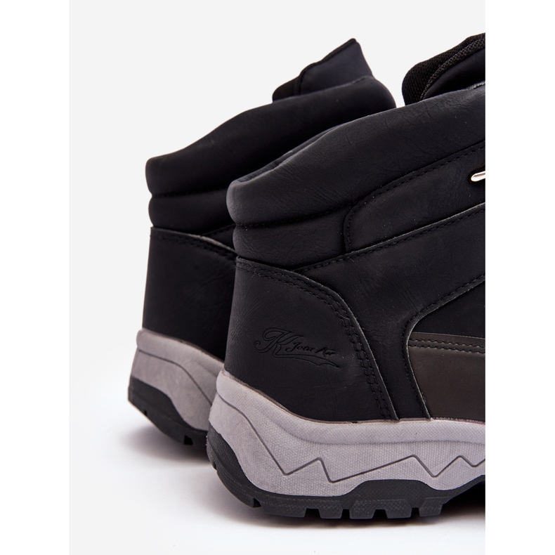 Muške planinarske cipele Trappers Black Maraena crno 2