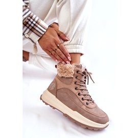 Ženske izolirane čizme Lee Cooper LCJ-22-44-1363 Pink ružičasta 5