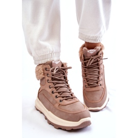 Ženske izolirane čizme Lee Cooper LCJ-22-44-1363 Pink ružičasta 3