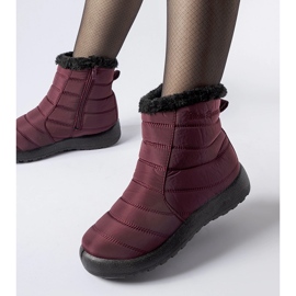 Bordo Valparaiso vodootporne izolirane čizme za snijeg crvena 1