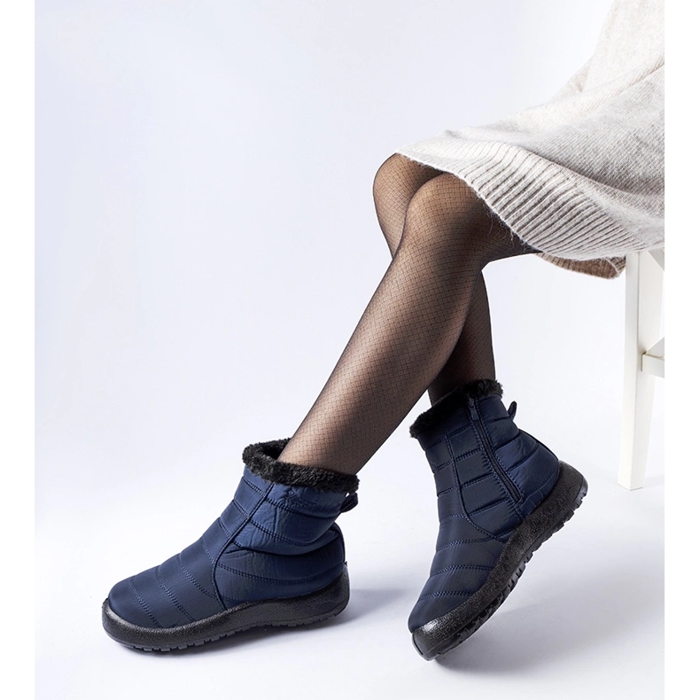 Mornarskoplave izolirane čizme za snijeg iz Valparaisa plava 1