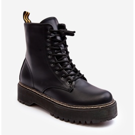 Ženske gležnjače na vezanje crne Maddis crno 2