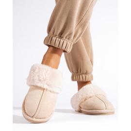 Bež ženske papuče Shelovet 1