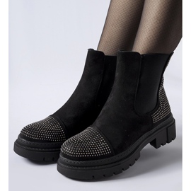 Crne gležnjače s eko antilop Grinzane cirkonima crna 1