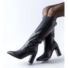 Crne klasične natikače s Palma petom crna 1