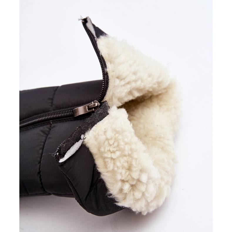 Ženske izolirane čizme za snijeg Progress PROGJ-22-136 crne crna 2