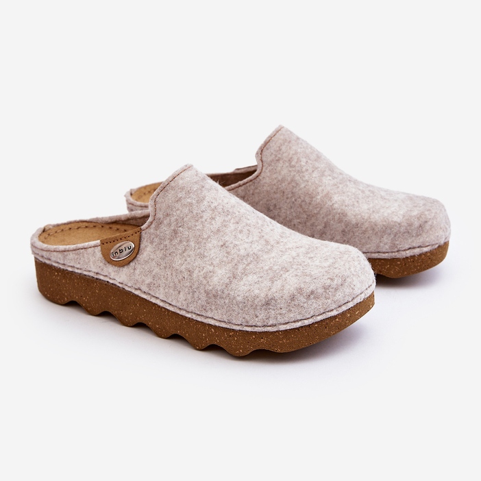 Ženske preventivne kućne cipele Inblu DK000011 Bež papuče 1
