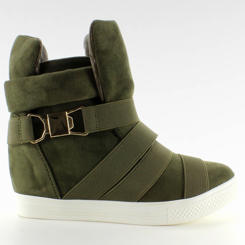 Tenisice s gumenim prugama F-215 Olive zelena 1