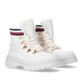 Tommy Hilfiger čizme na vezanje Ivory W T3A5-33062-1047101-101 bijela 1
