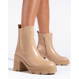 Ženske gležnjače Shelovet, bež 1