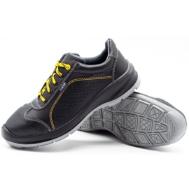 ŁUKPOL Techwork 1128P muške radne cipele, crne crno 3