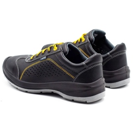 ŁUKPOL Techwork 1128P muške radne cipele, crne crna 5