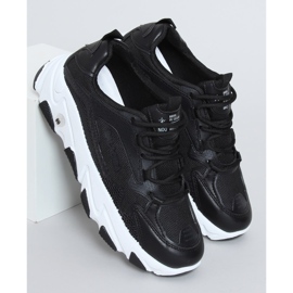 Black Frances Crne ženske sportske cipele crno 1