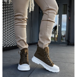 Zelene Jose tenisice s visokom platformom zelena 1