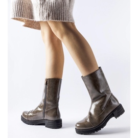 Tamno sive izolirane čizme Monsanpolo siva 1