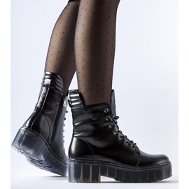 Crne izolirane klasične Aldino gležnjače crna 1