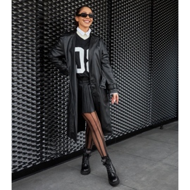 Karino crne kožne izolirane čizme crno 1