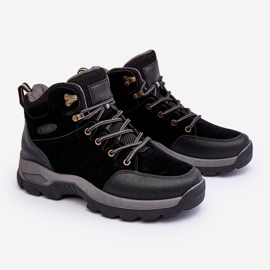 Muške cipele za planinarenje Trapper Black Fontanoe crna 2