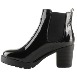 Lakirane skitnice KA-782P-3 Crna 1