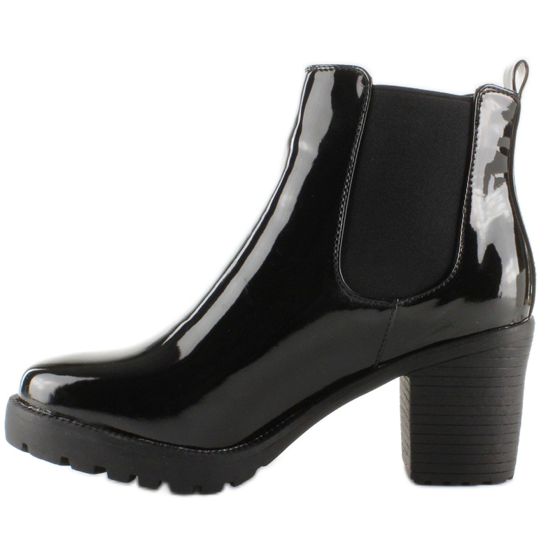 Lakirane skitnice KA-782P-3 Crna crno 1