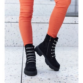 Crne gležnjače sa kamenčićima, eko antilop Sfaranda crno 1