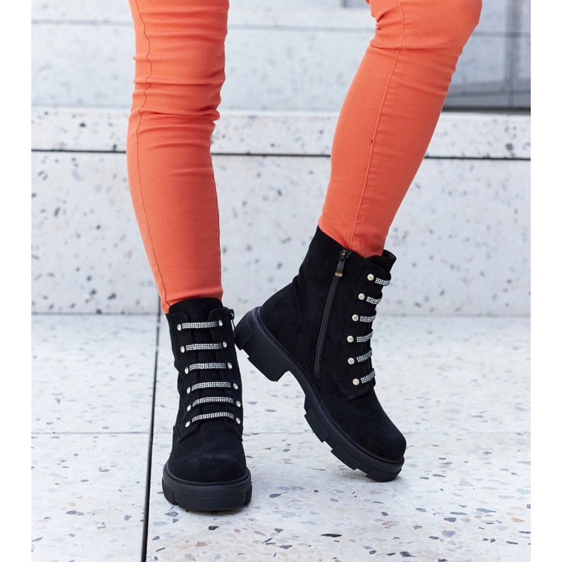 Crne gležnjače sa kamenčićima, eko antilop Sfaranda crna 1