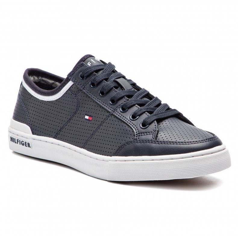 Tommy Hilfiger Corporate kožne tenisice M cipele FM0FM00552-403 plava 1
