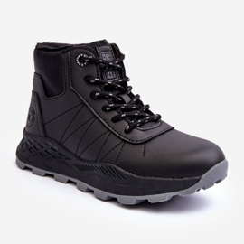 Dječje izolirane cipele za planinarenje Trapper Black Big Star MM374203 crno 1