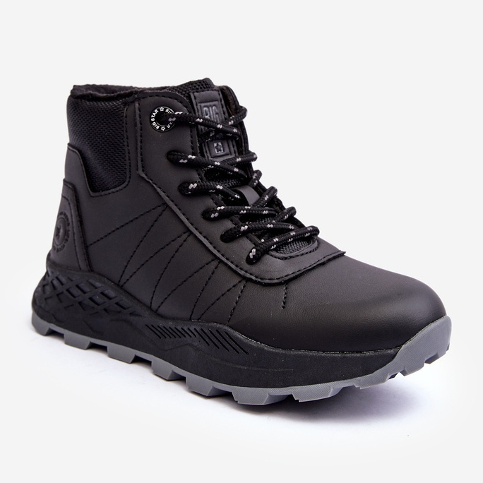 Dječje izolirane cipele za planinarenje Trapper Black Big Star MM374203 crna 1