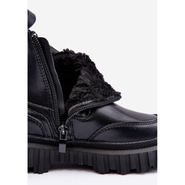 Dječje tople čizme s patentnim zatvaračem crne Jolynn crno 2