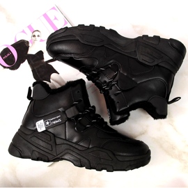 News Ženske izolirane tenisice Čizme za snijeg crne crna 2