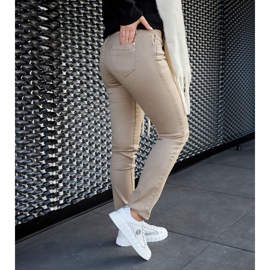 Bijele kožne tenisice na platformu bijela 1