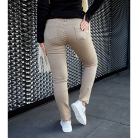 Bijele kožne tenisice na platformu bijela 2