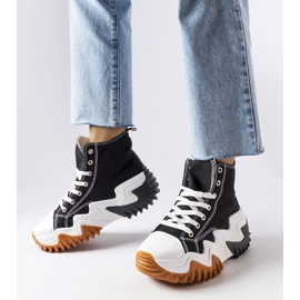 Crne tenisice s debelim potplatom marke Toro crna 1