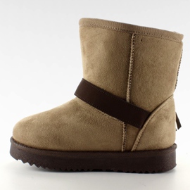 Dječji Emuski s Frędzlami K1647404 Taupe bež 2