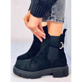 Ženske Chelsea čizme Chance Black crna 1