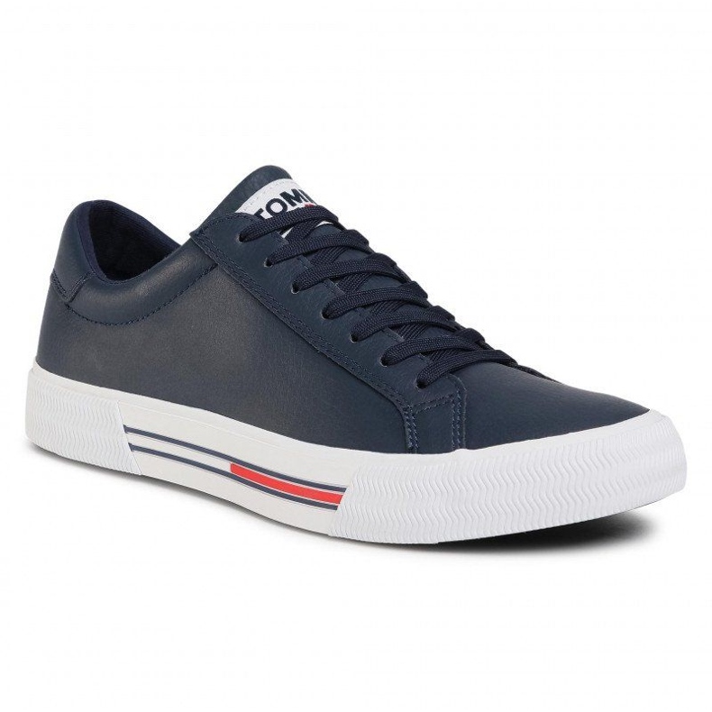 Tommy Hilfiger Tommy Jeans Essential kožne tenisice M EM0EM00567-C87 cipele plava 1