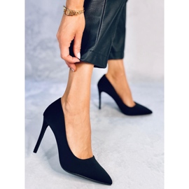 Cynthia Black ženske štikle crno 2